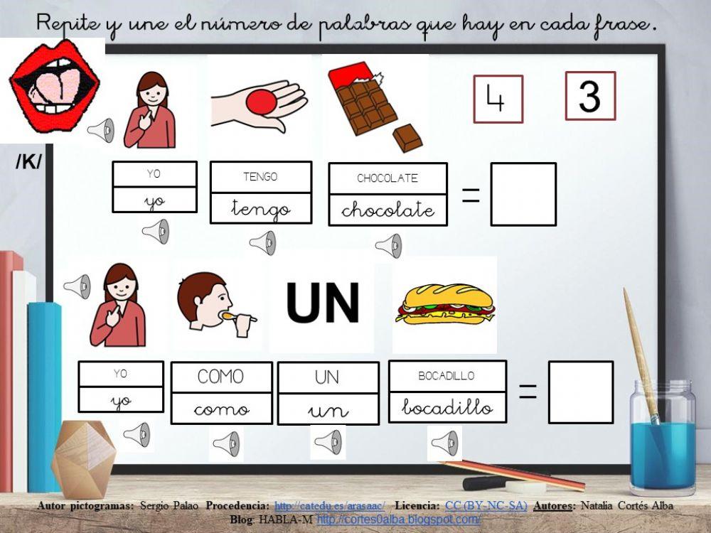 Articulación: Fonema -K-