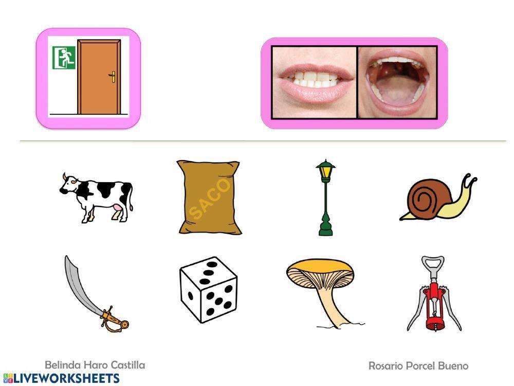 Empieza por sílabas con s