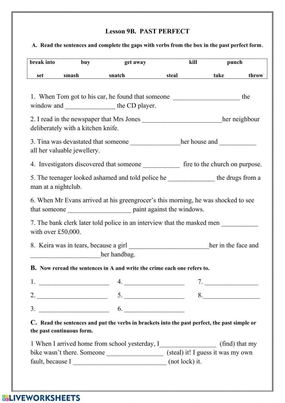 Solutions pre-intermediate. Lesson 9B.