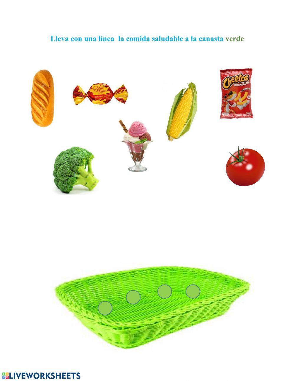 Colores y alimentos