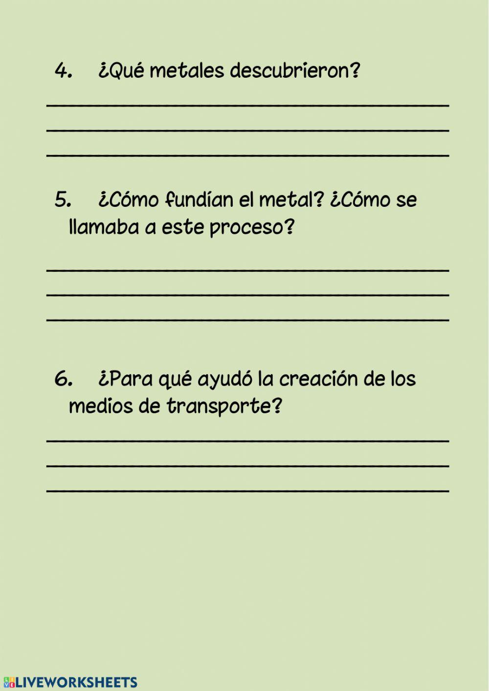 La Edad de los Metales