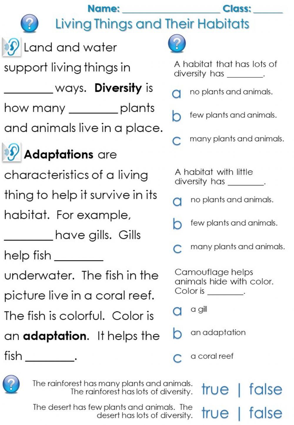 Living Things and Their Habitats - Page 199