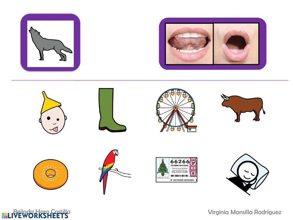 Empieza por sílabas con l