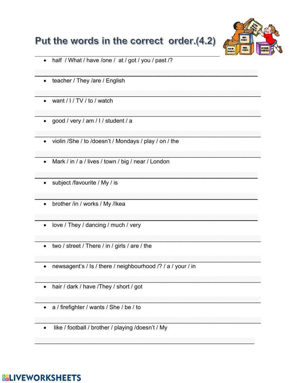 word-order-online-worksheet-live-worksheets