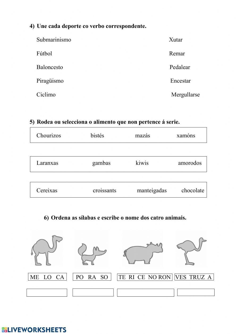 Repasamos a Lingua 2