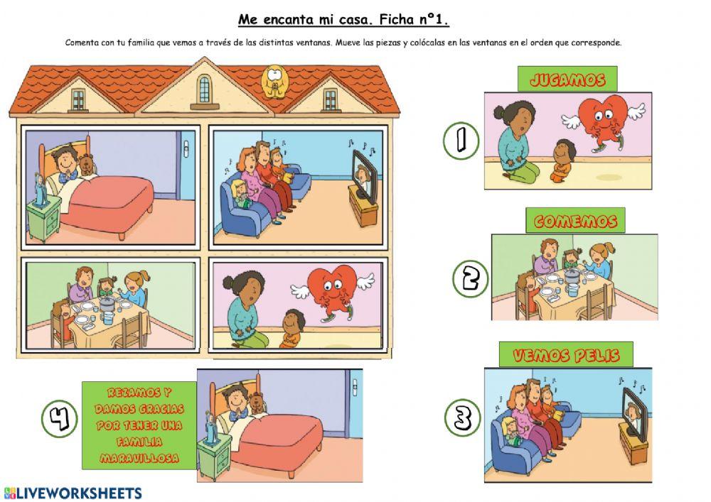 Me encanta mi Casa. Infantil 4 años