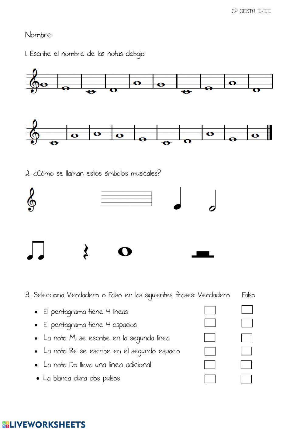 Lenguaje musical Lenguaje musical