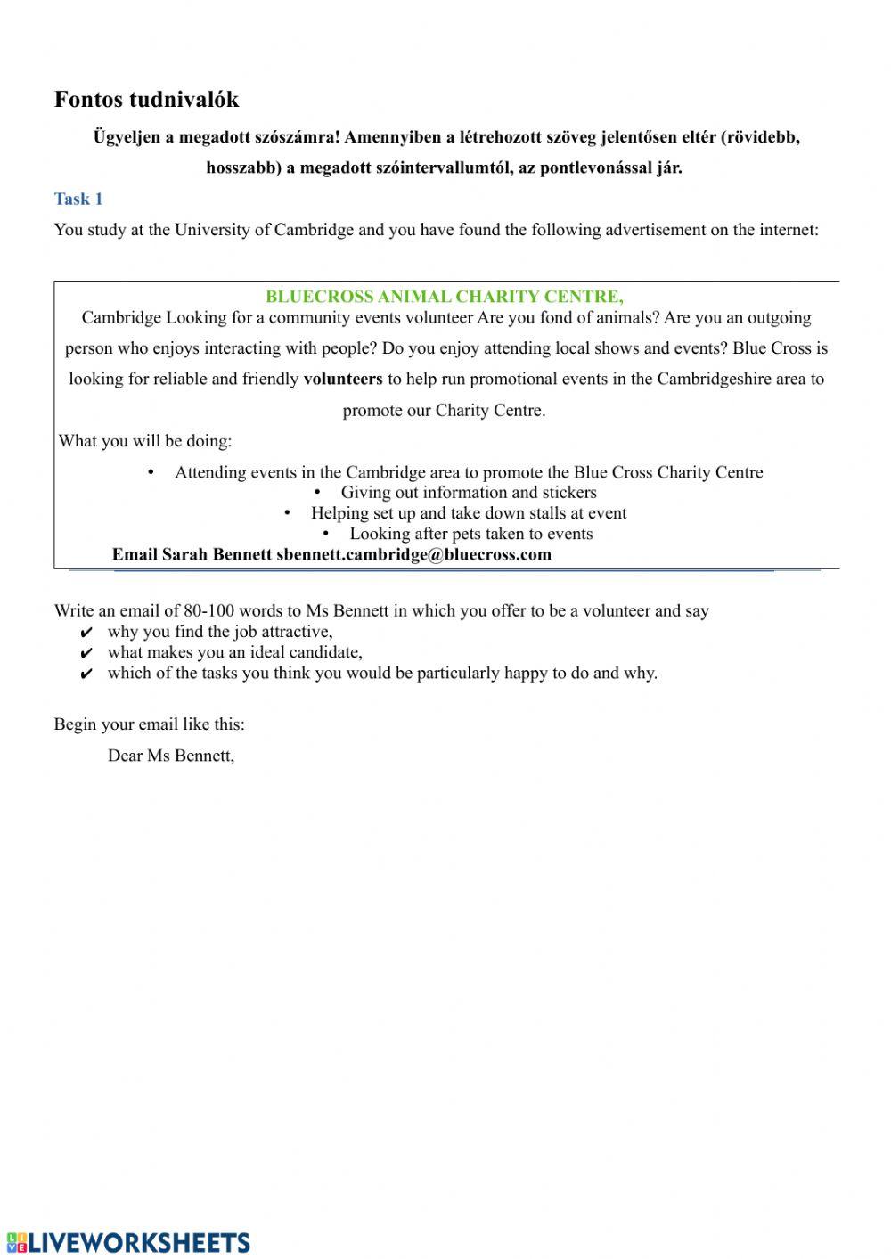 Közép érettségi angol