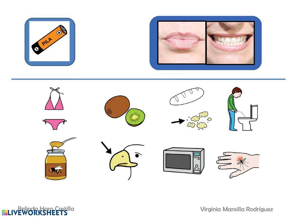 Empieza por silabas con p