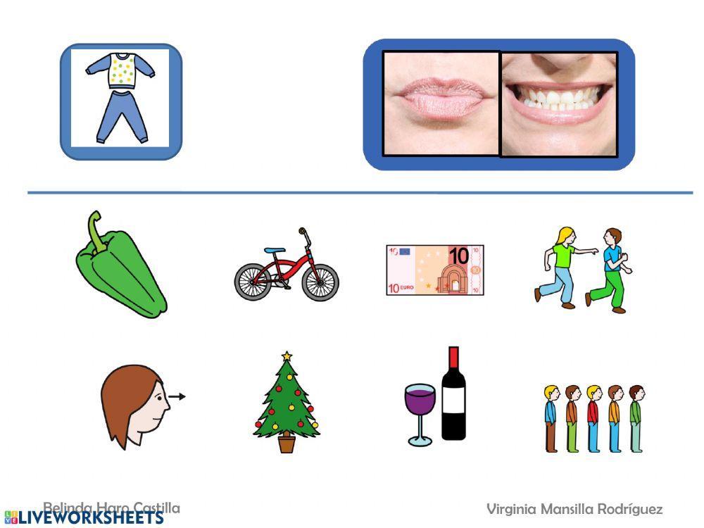 Empieza por silabas con p