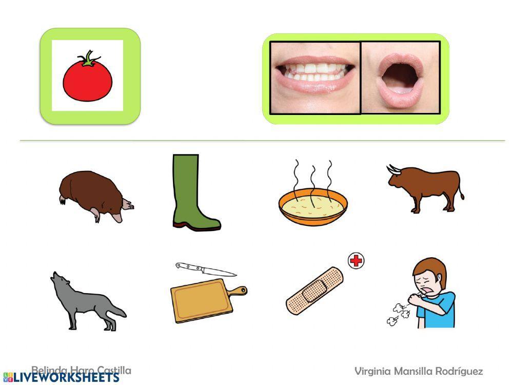 Empieza por silabas con T