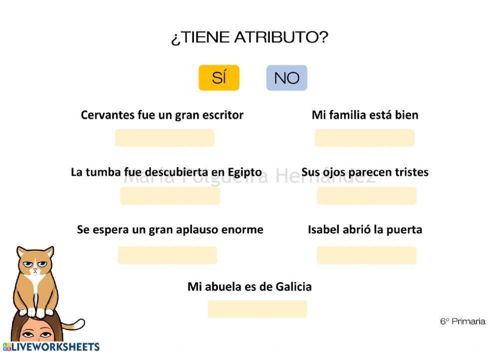 El atributo El atributo