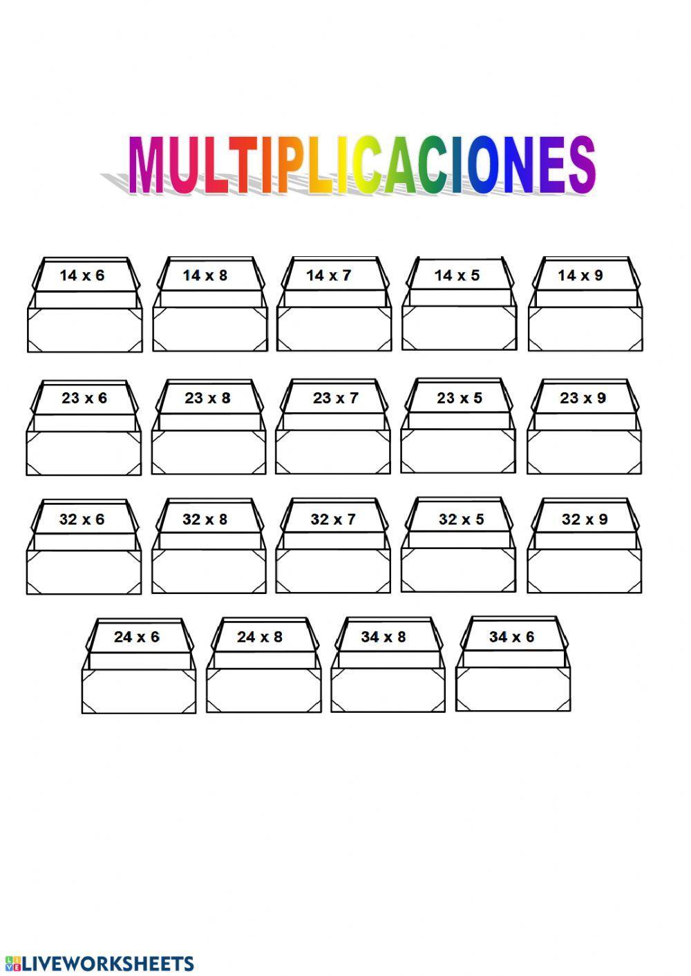 Multiplicaciones