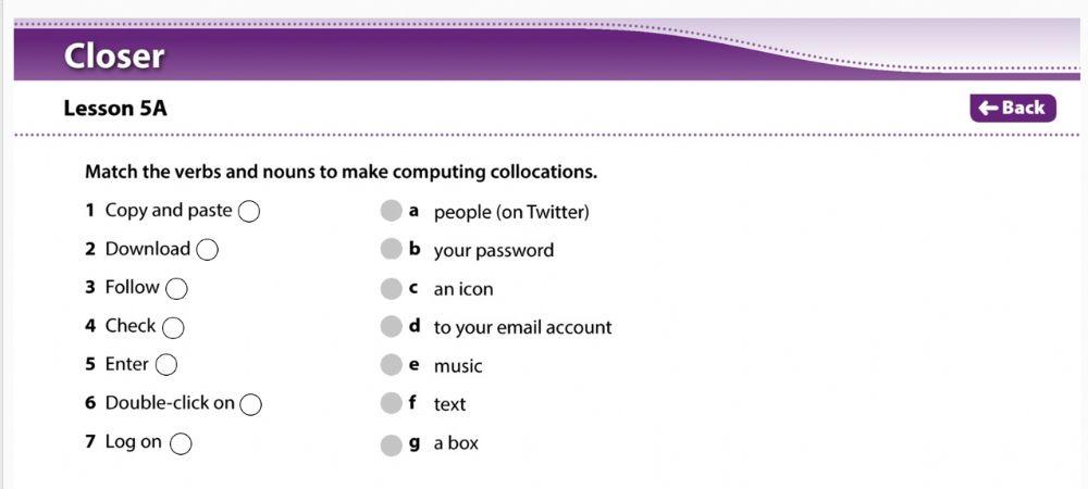 Solutions intermediate. Lesson 5A.