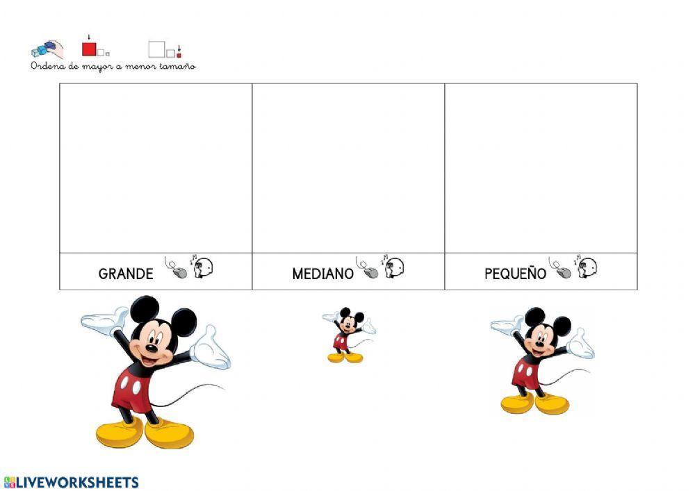 Ordena de mayor a menor