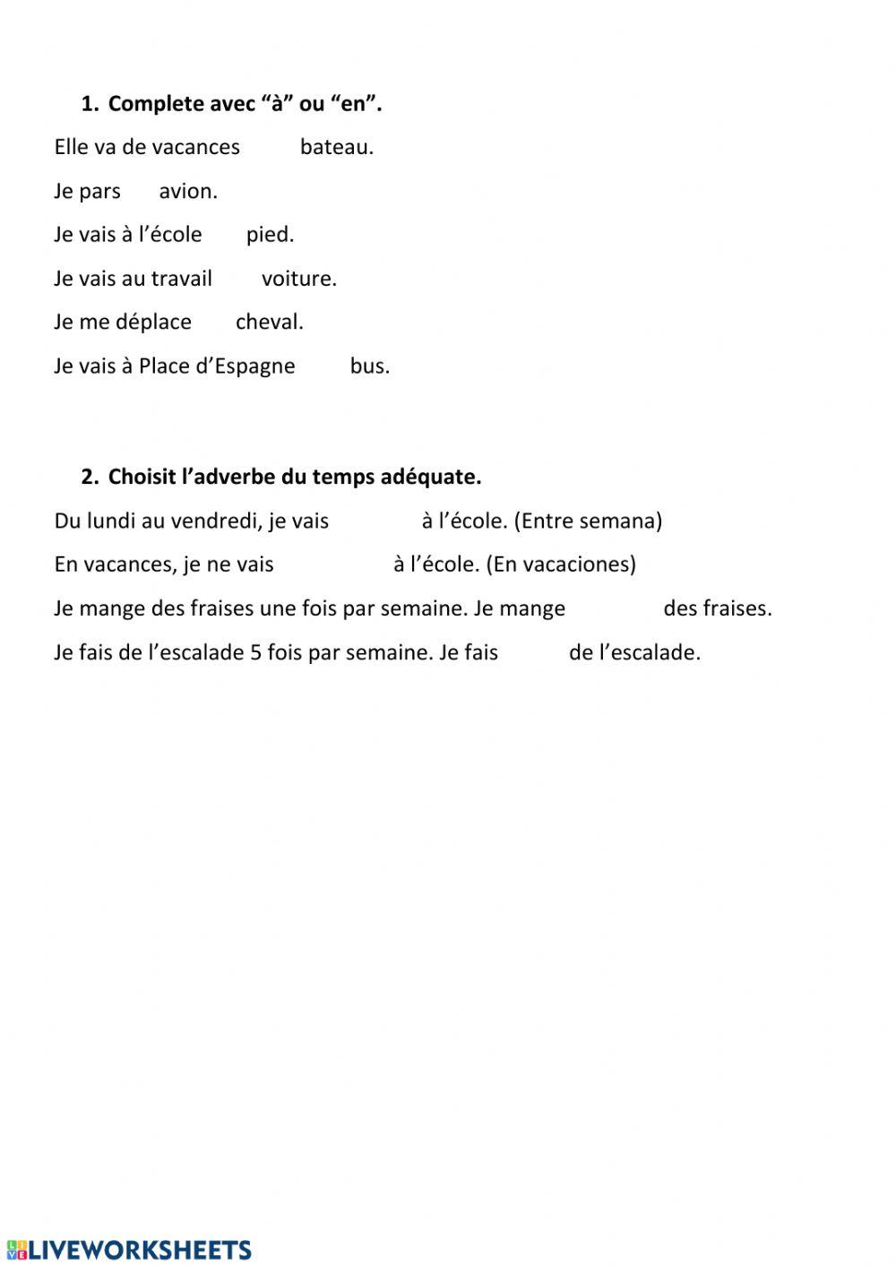 Fréquence et transports