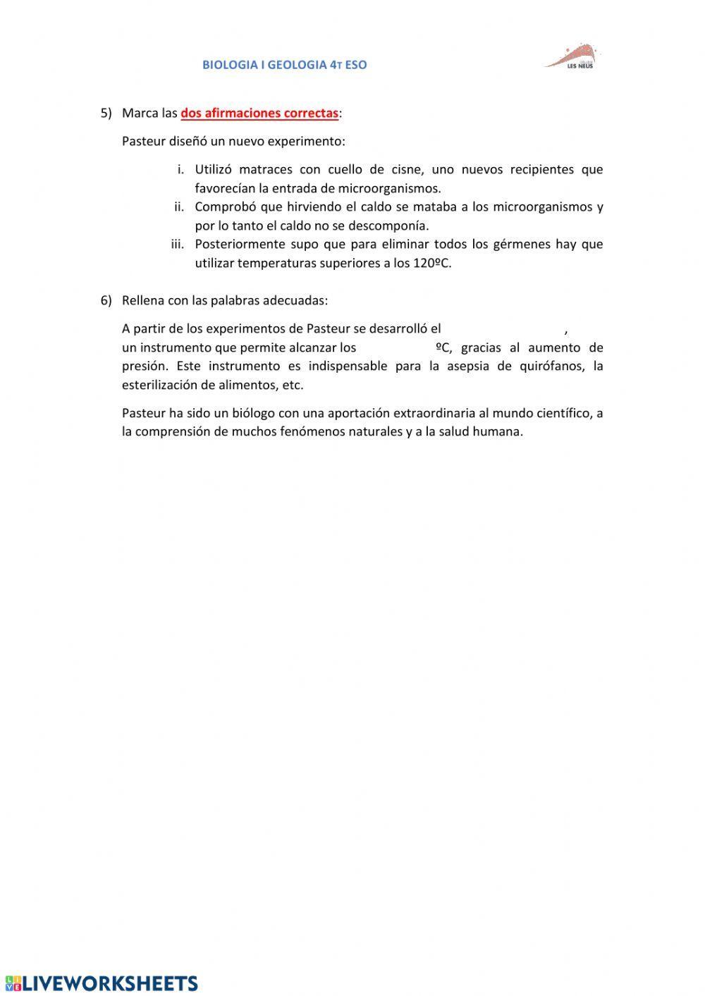 Generación espontánea, Redi y Pasteur