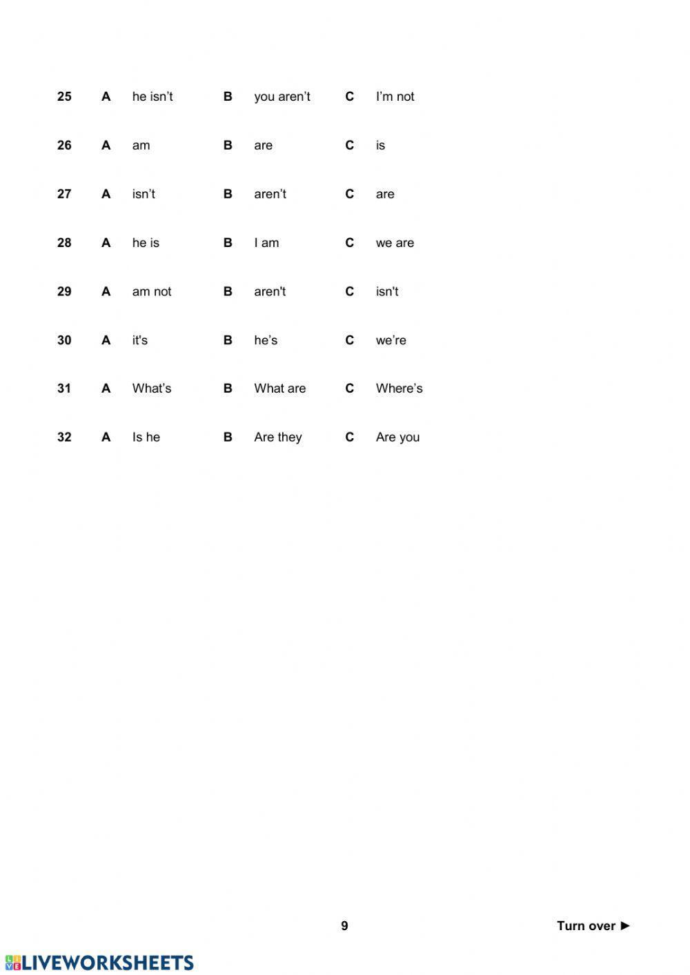 Empower A2 - Unit 1 Progress Test