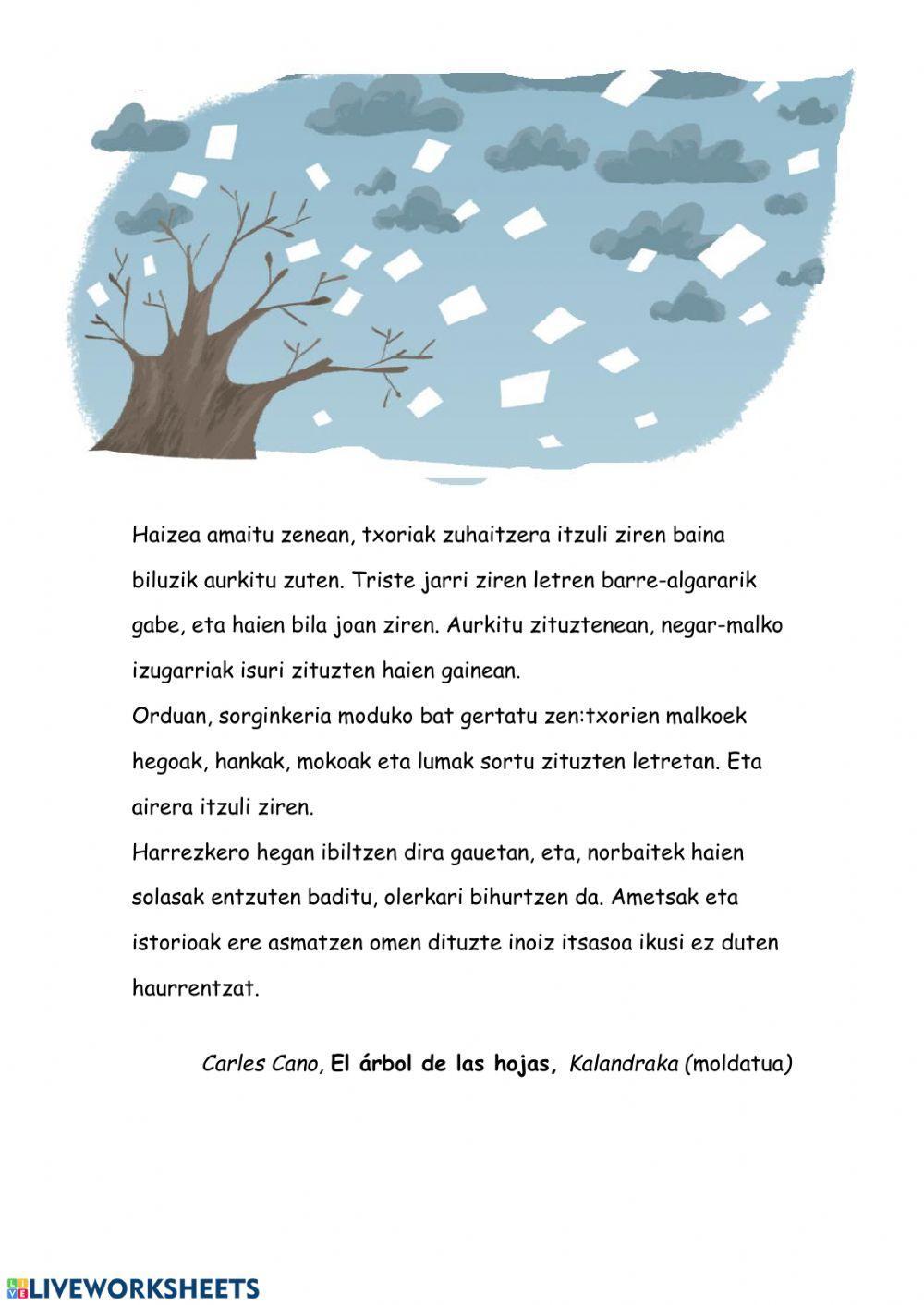 Orri zuriko zuhaitza