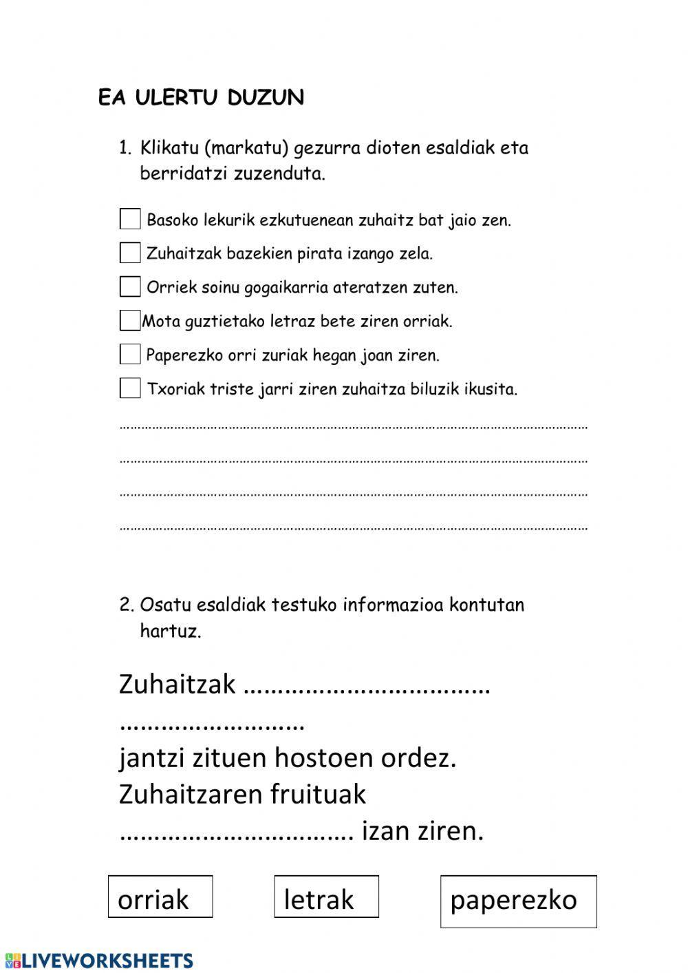 Orri zuriko zuhaitza