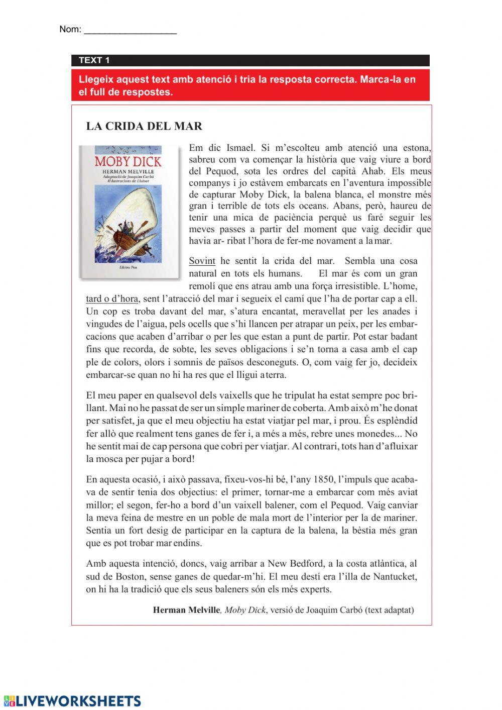 COMPRENSIÓ UNITAT 8