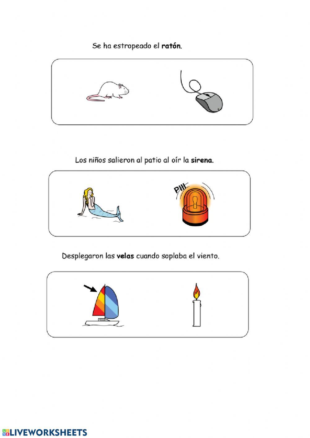 Palabras Polisémicas