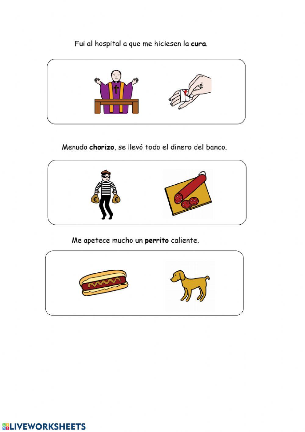 Palabras Polisémicas