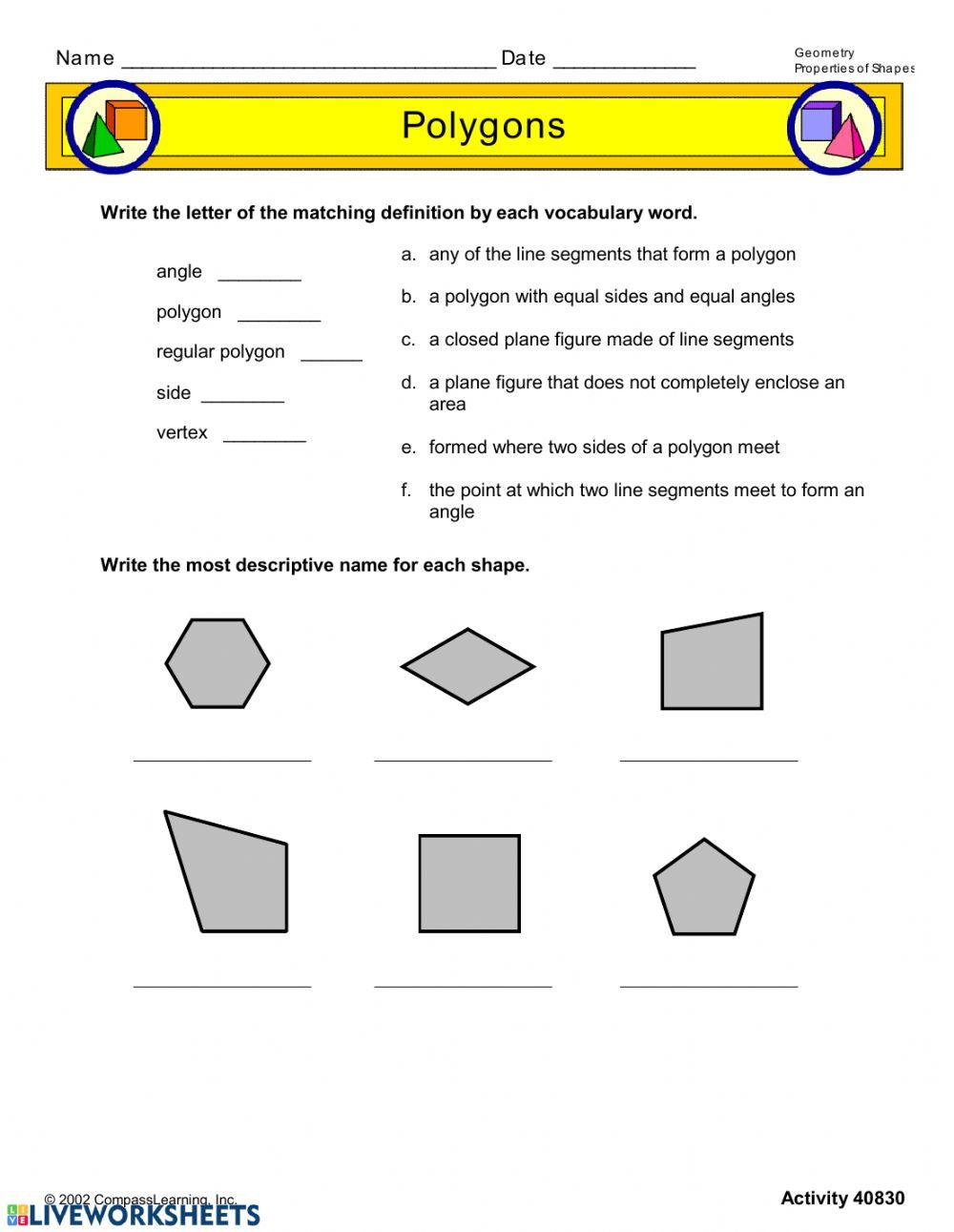 Attributes of Polygons