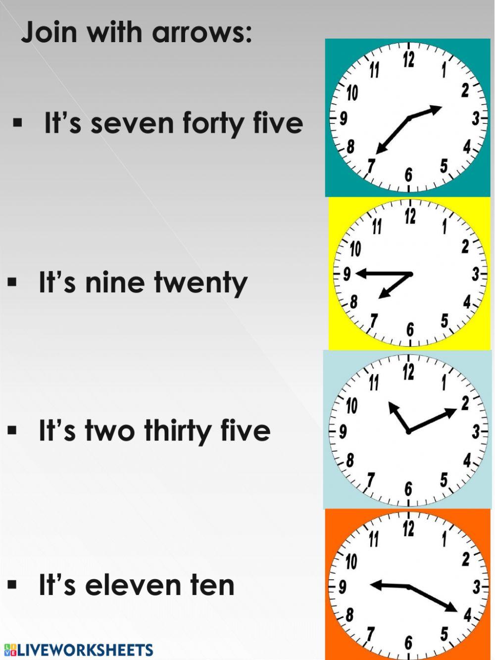 What's the time?
