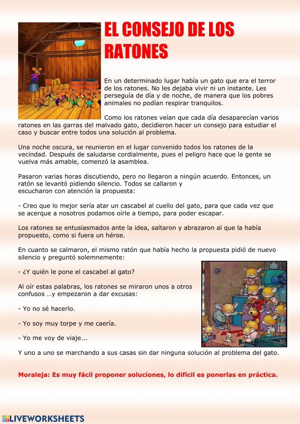 EL Consejo de los Ratones