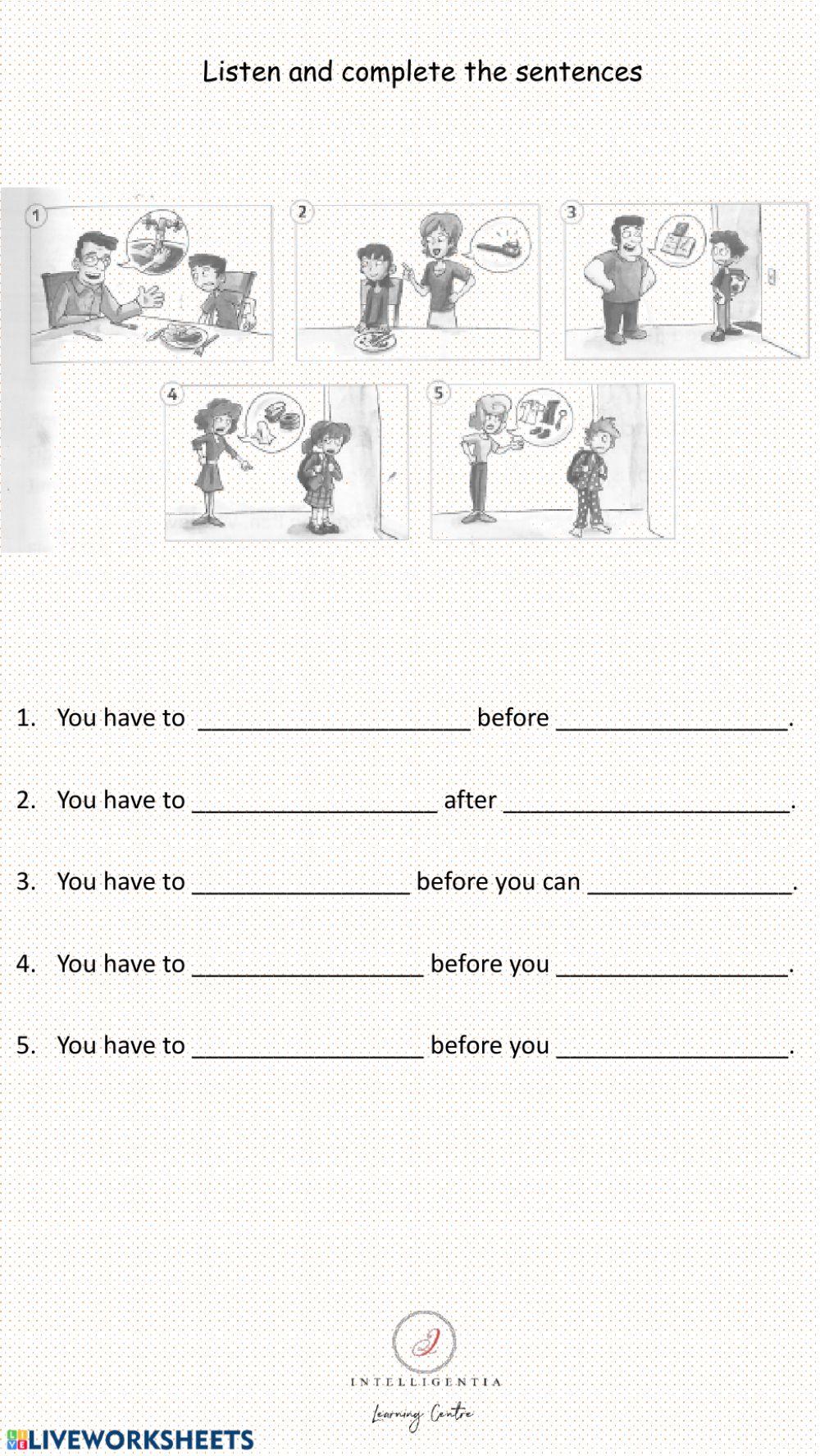 Likes-Dislikes worksheet | Live Worksheets