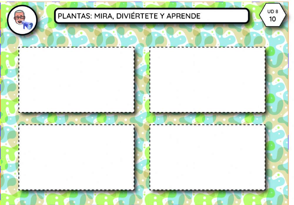 Plantas: mira, diviértete y aprende (8-10)
