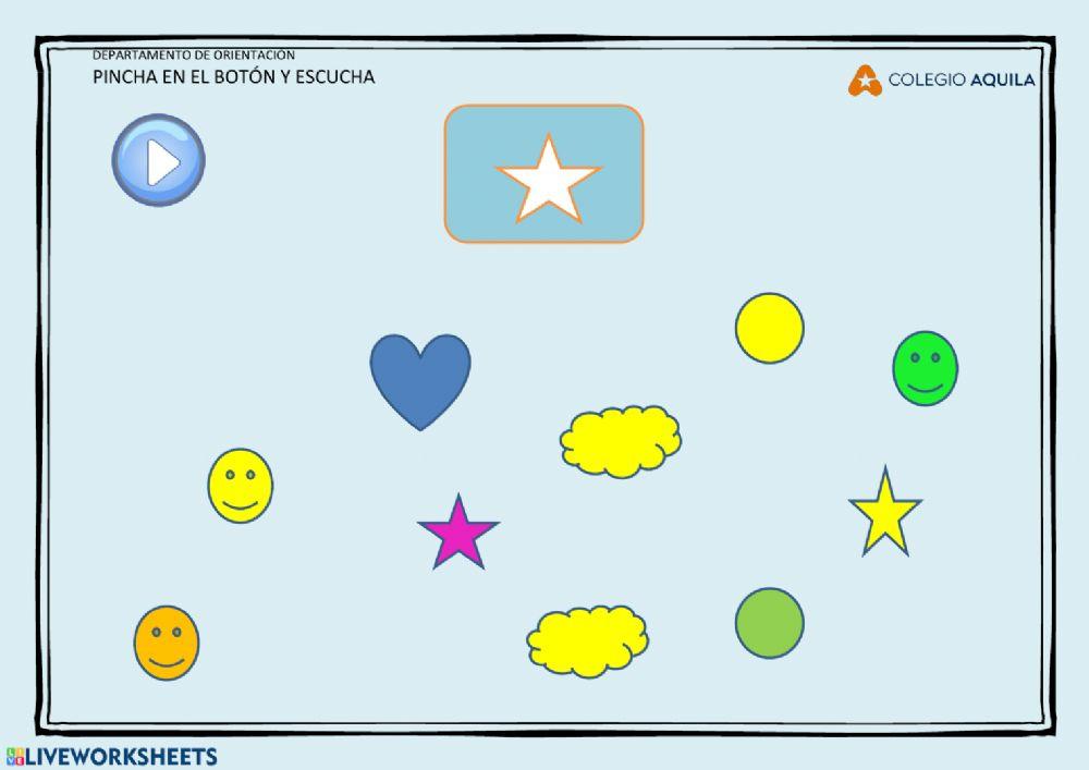 Pincha según lo que se te diga