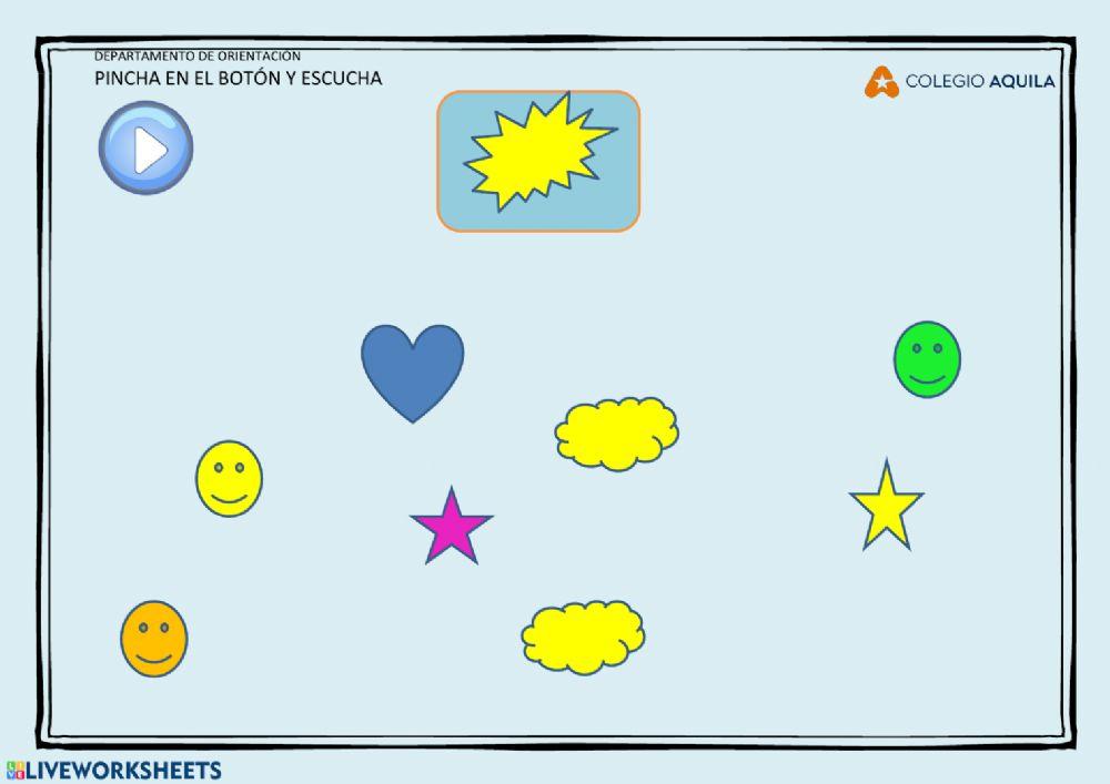 Pincha según lo que se te diga