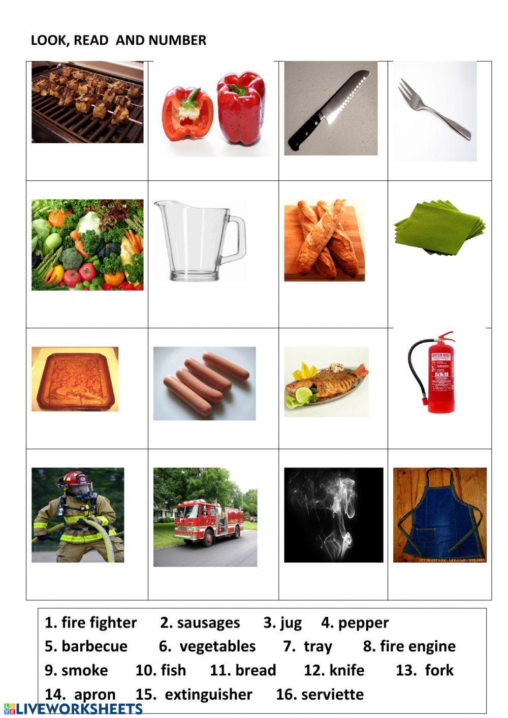 Dad-s a firefighter vocabulary