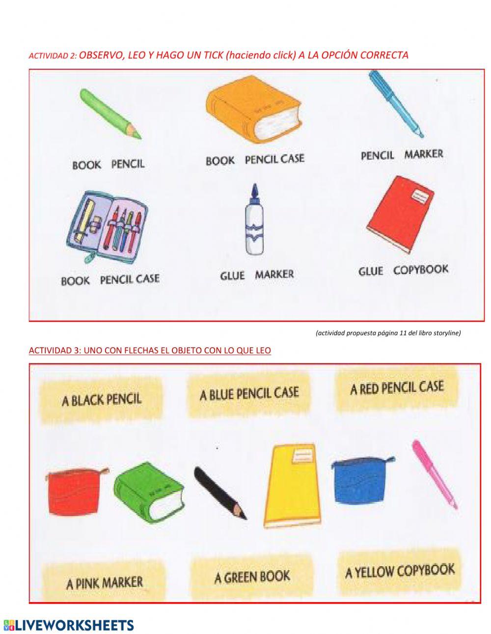 school objects 2nd grade - 2
