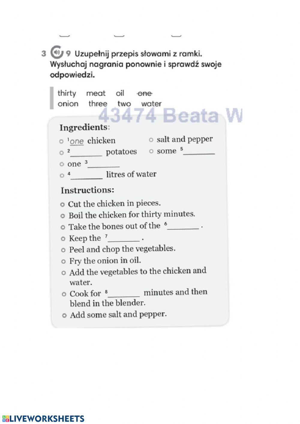 Listening and writing - ECa2 workbook