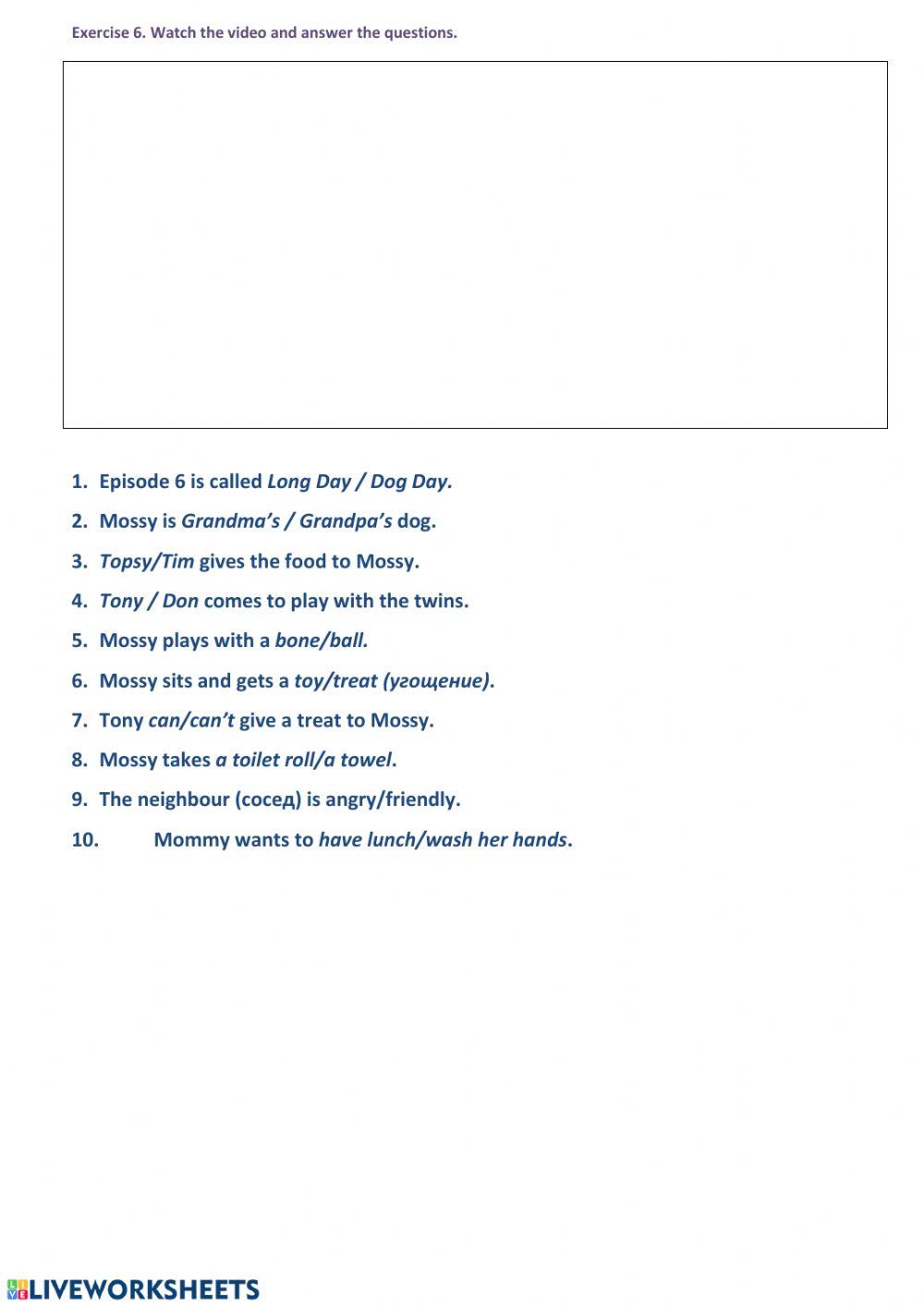 Comparison of adjectives