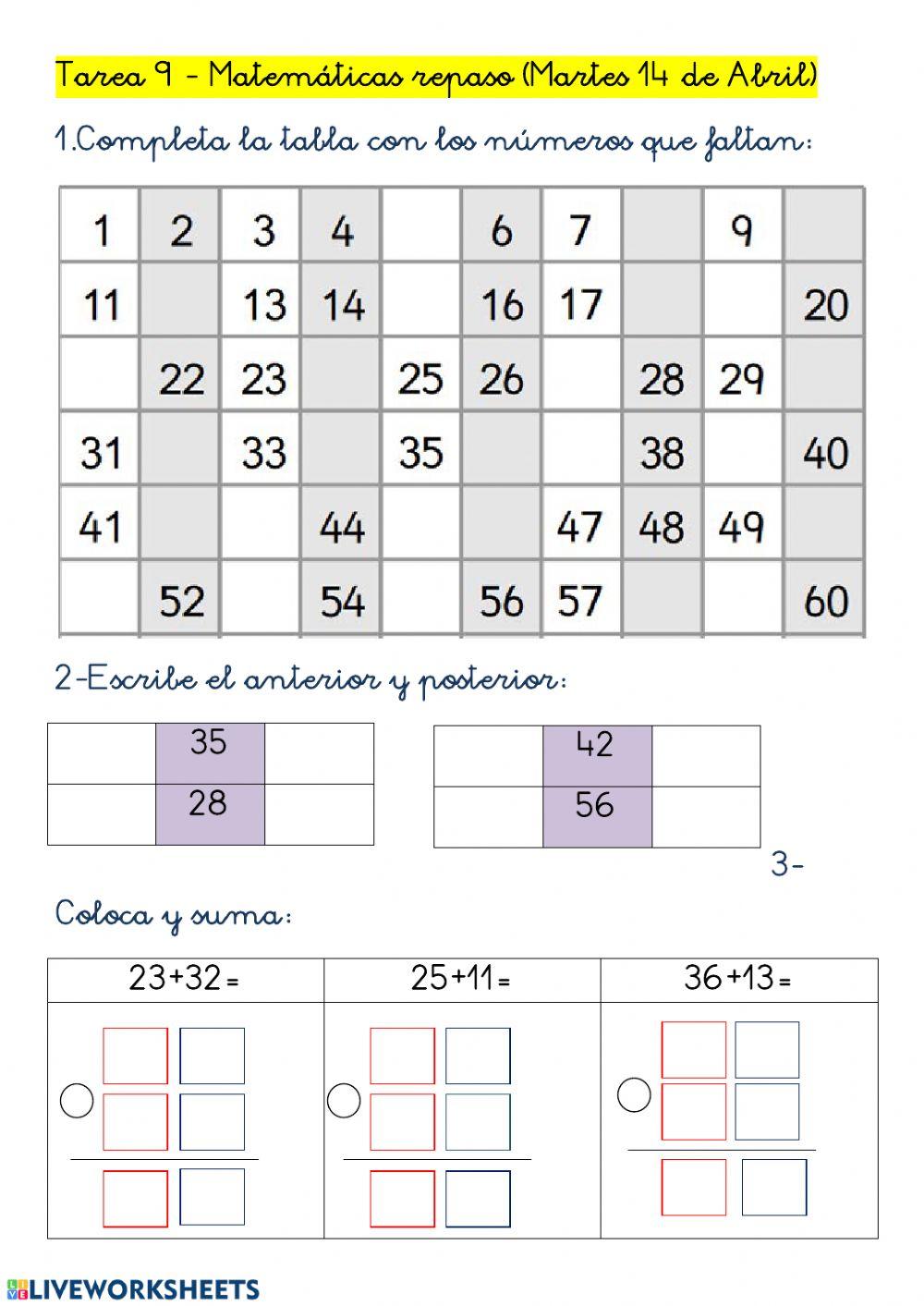 Ficha de repaso tarea 9