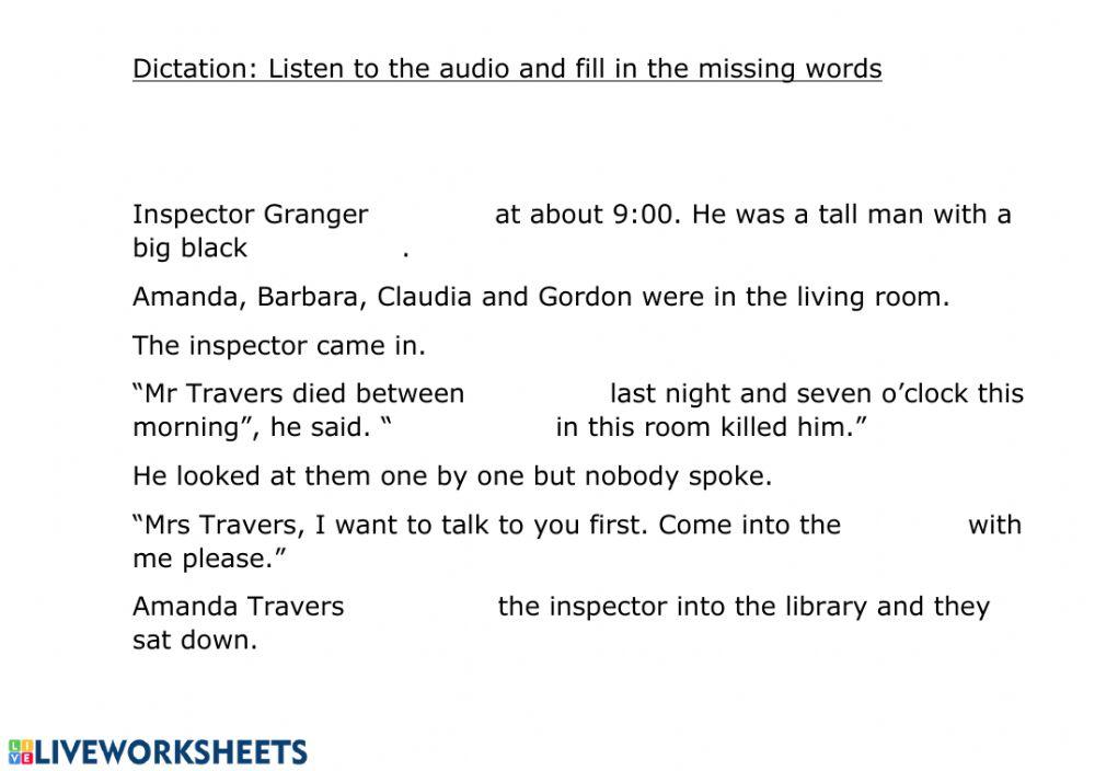 Murder in a country House