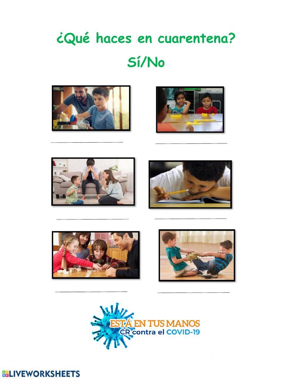 Qué haces en cuarentena?
