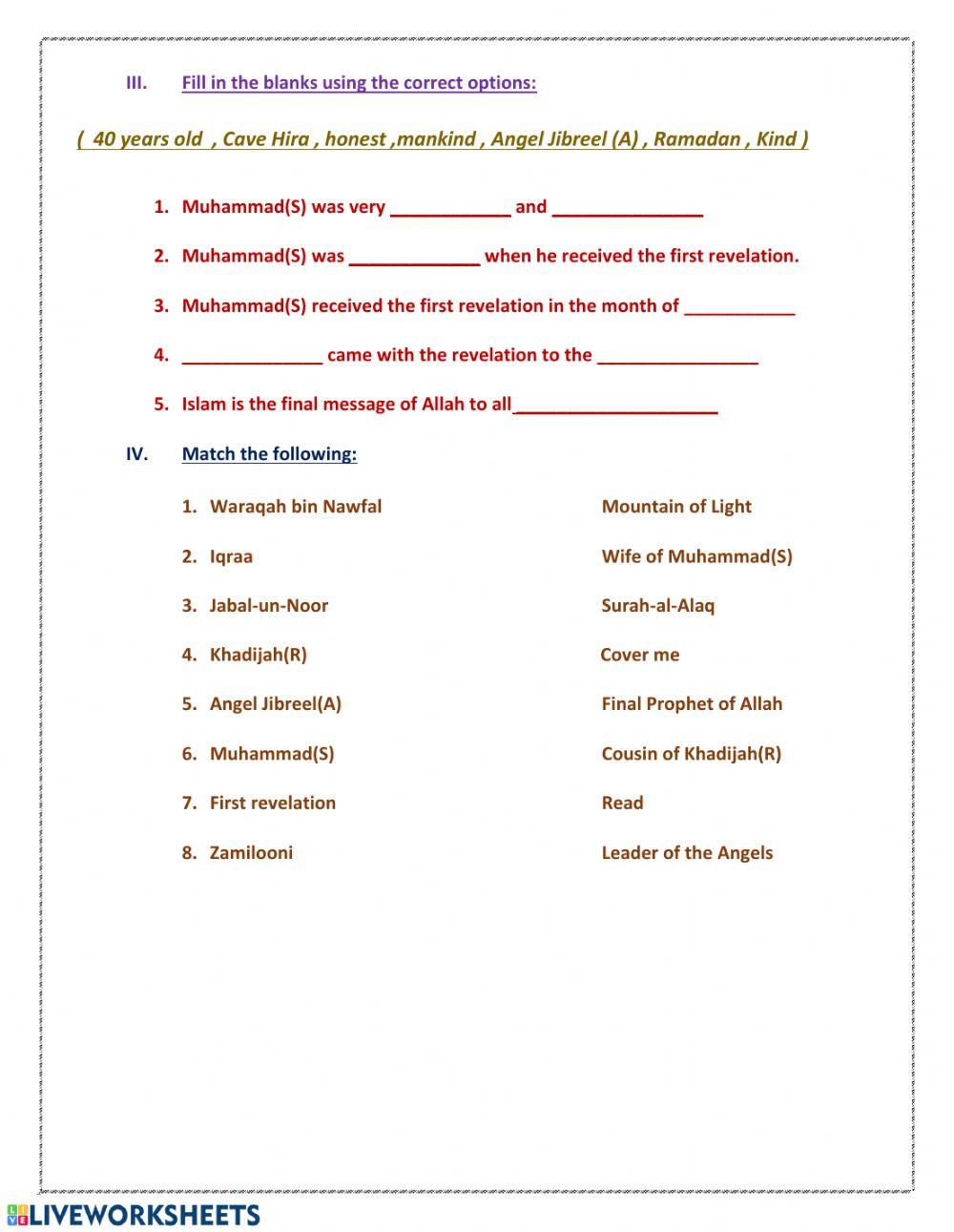 Revelation of the Quran