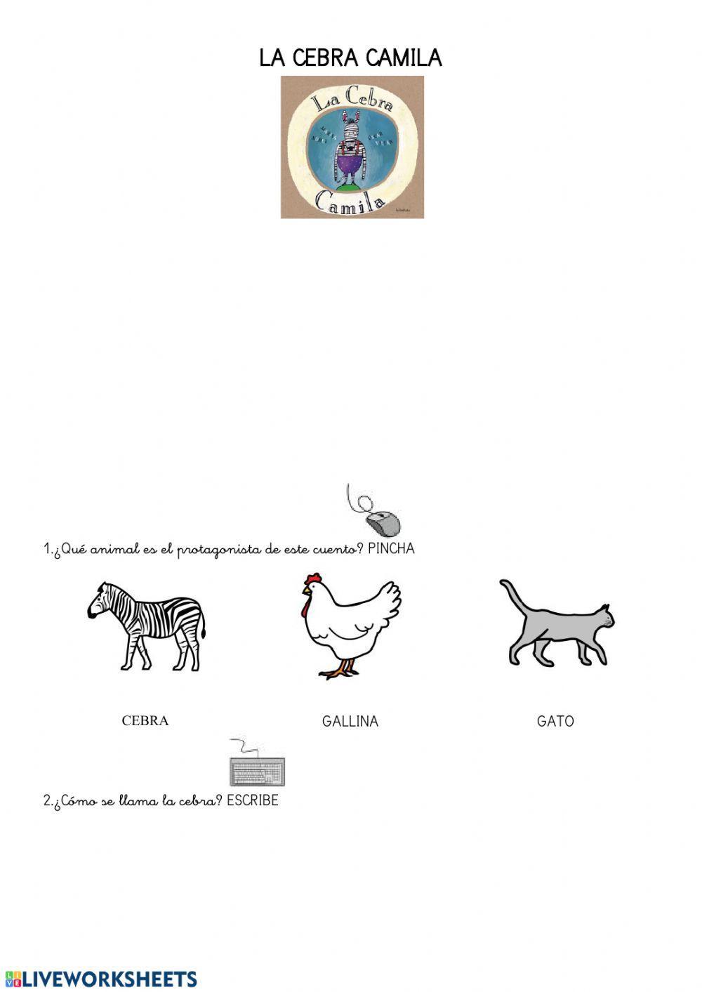 Comprensión lectora cuento