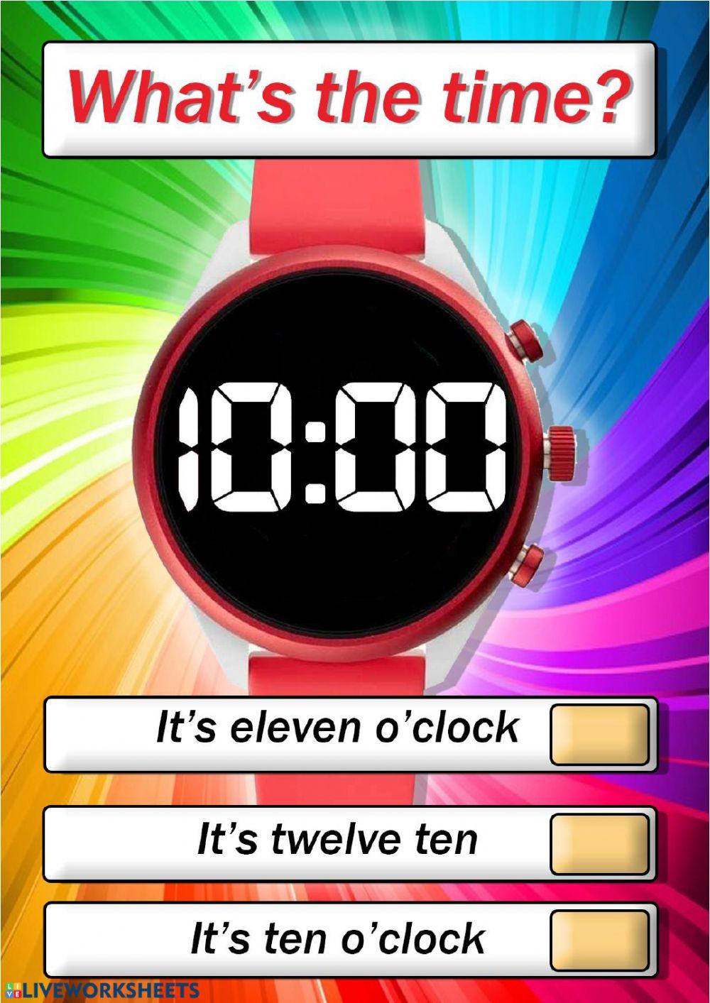 Digital watch - clock