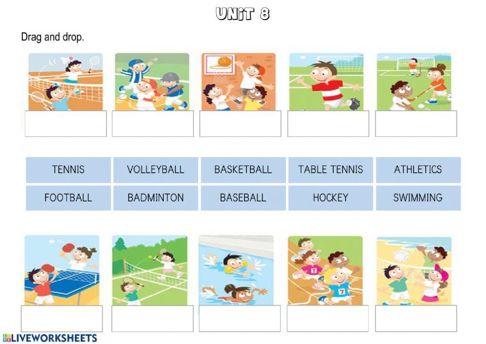 Unit 8 sports