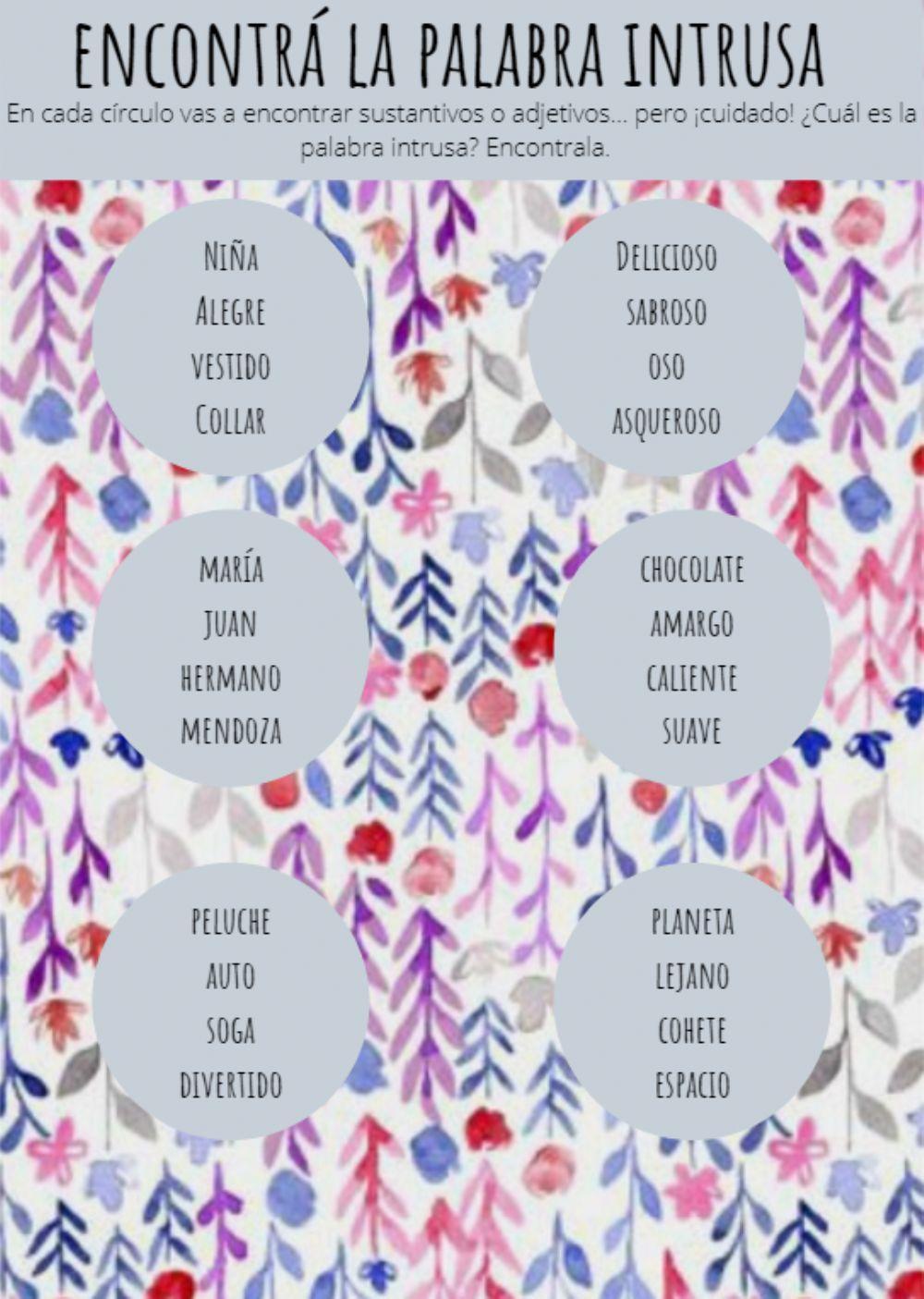 Palabra intrusa
