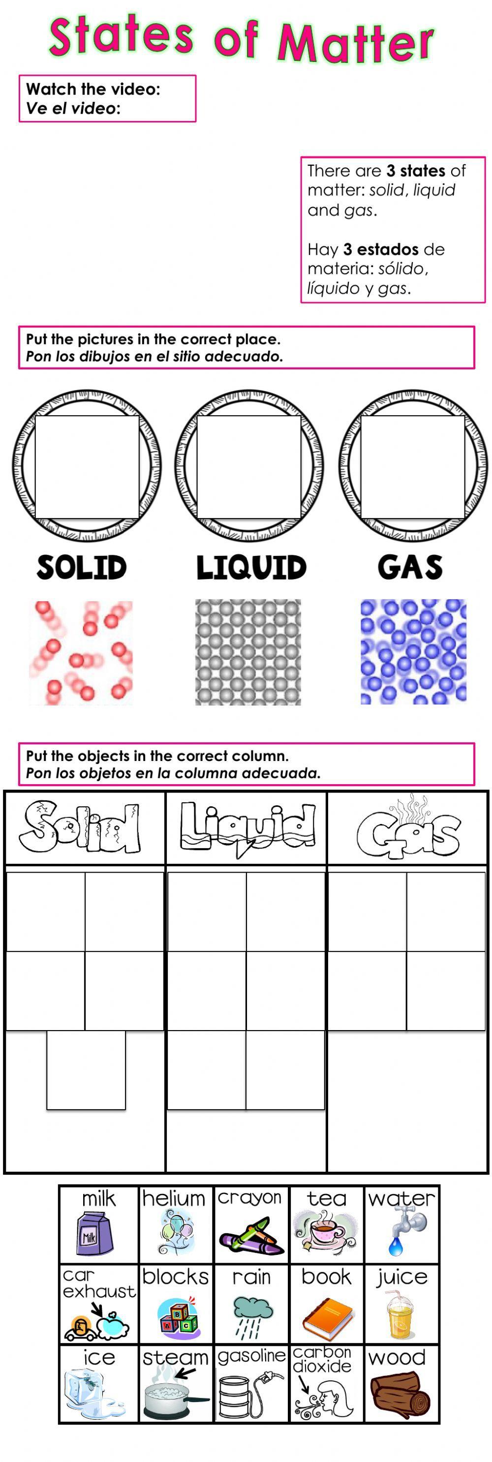 States of Matter States of Matter