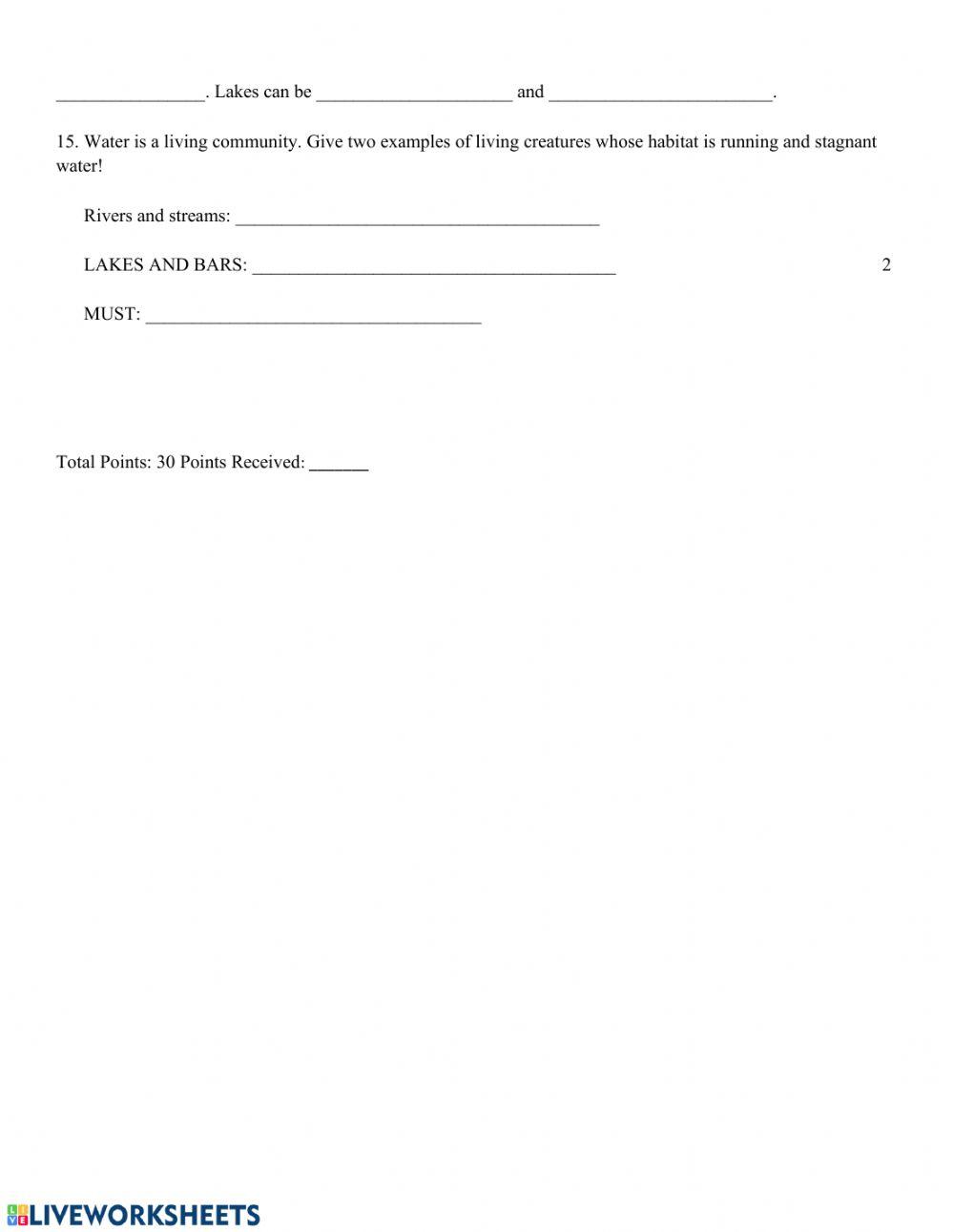 Pponavljanje gradiva iz moje okoline