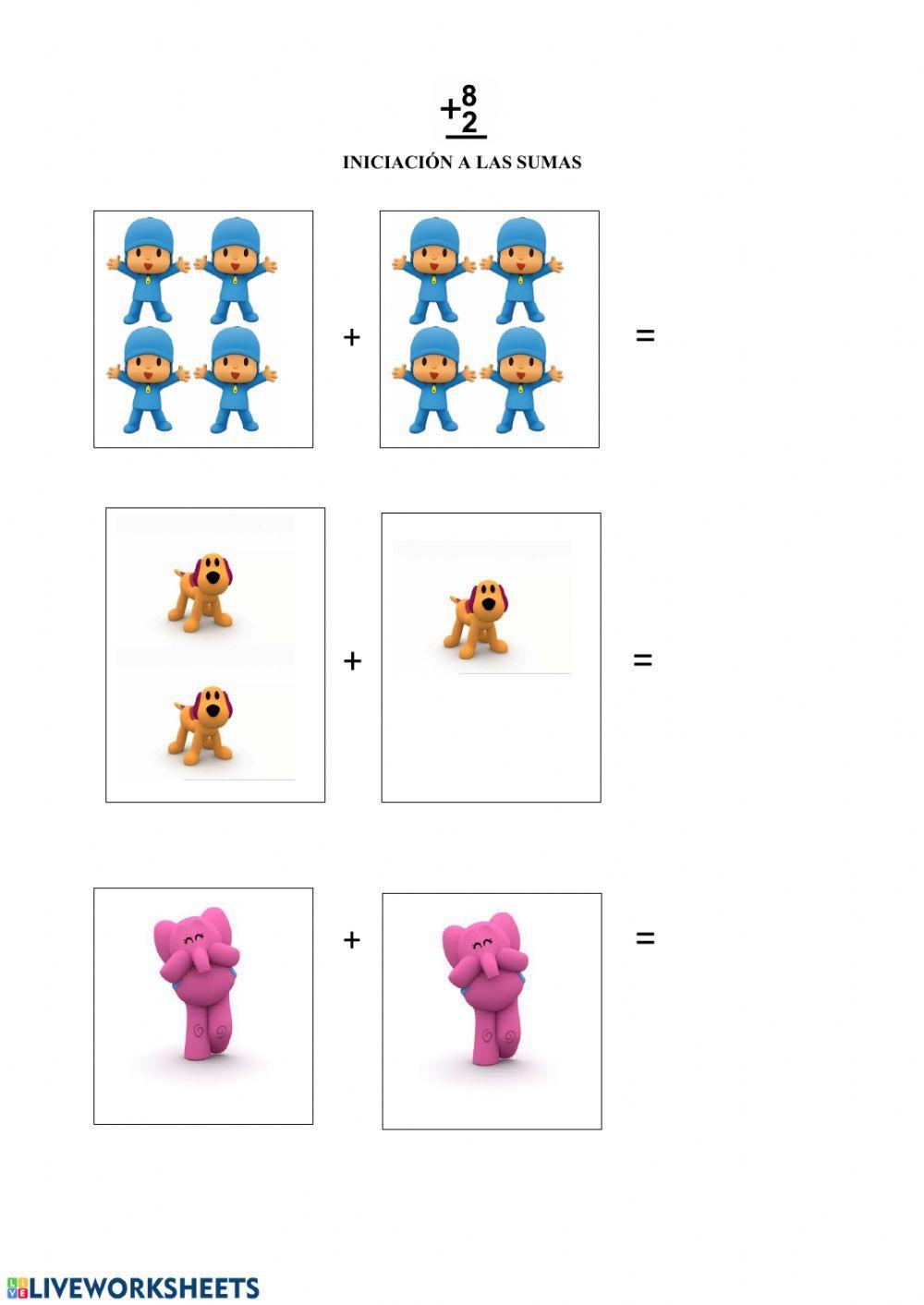 Iniciación a las sumas