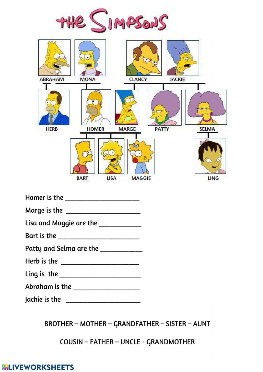 Simpsons' family